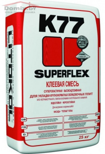 Клей для плитки Litokol SuperFlex K77 (25кг)